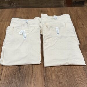 Bella Canvas Lot of 4  Unisex Tshirts Wholesale Blanks Youth Sz M L 10/12 16/18